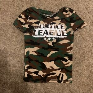 Justice league camo T-shirt (305)